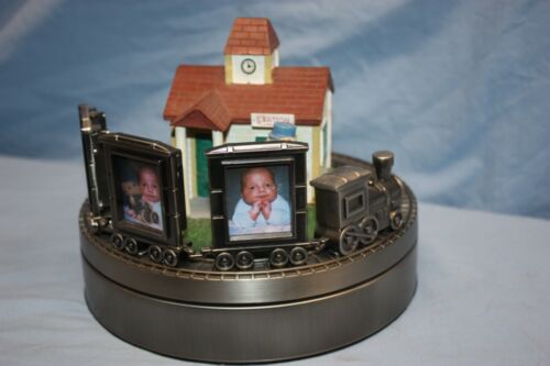 Lawrence Frames Wind Up Musical Choo Choo Train Frame - Holds 3 Wallet Photos