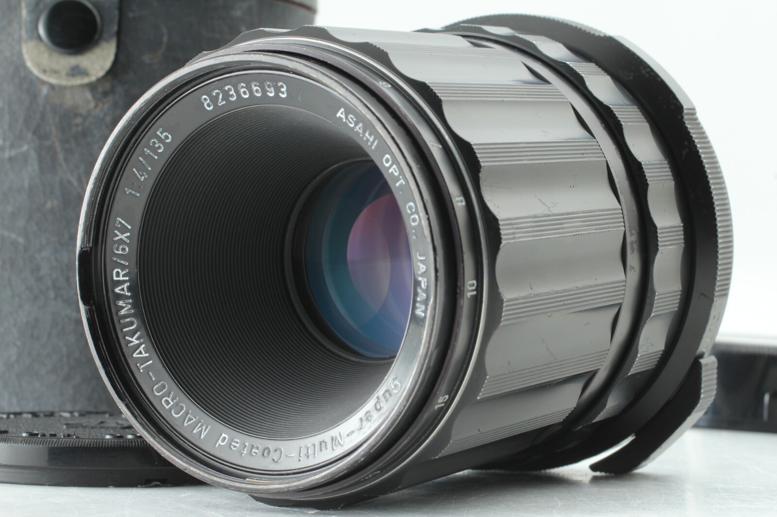 EXC+4] Pentax Super-Multi-Coated Macro Takumar 6x7 67 135mm