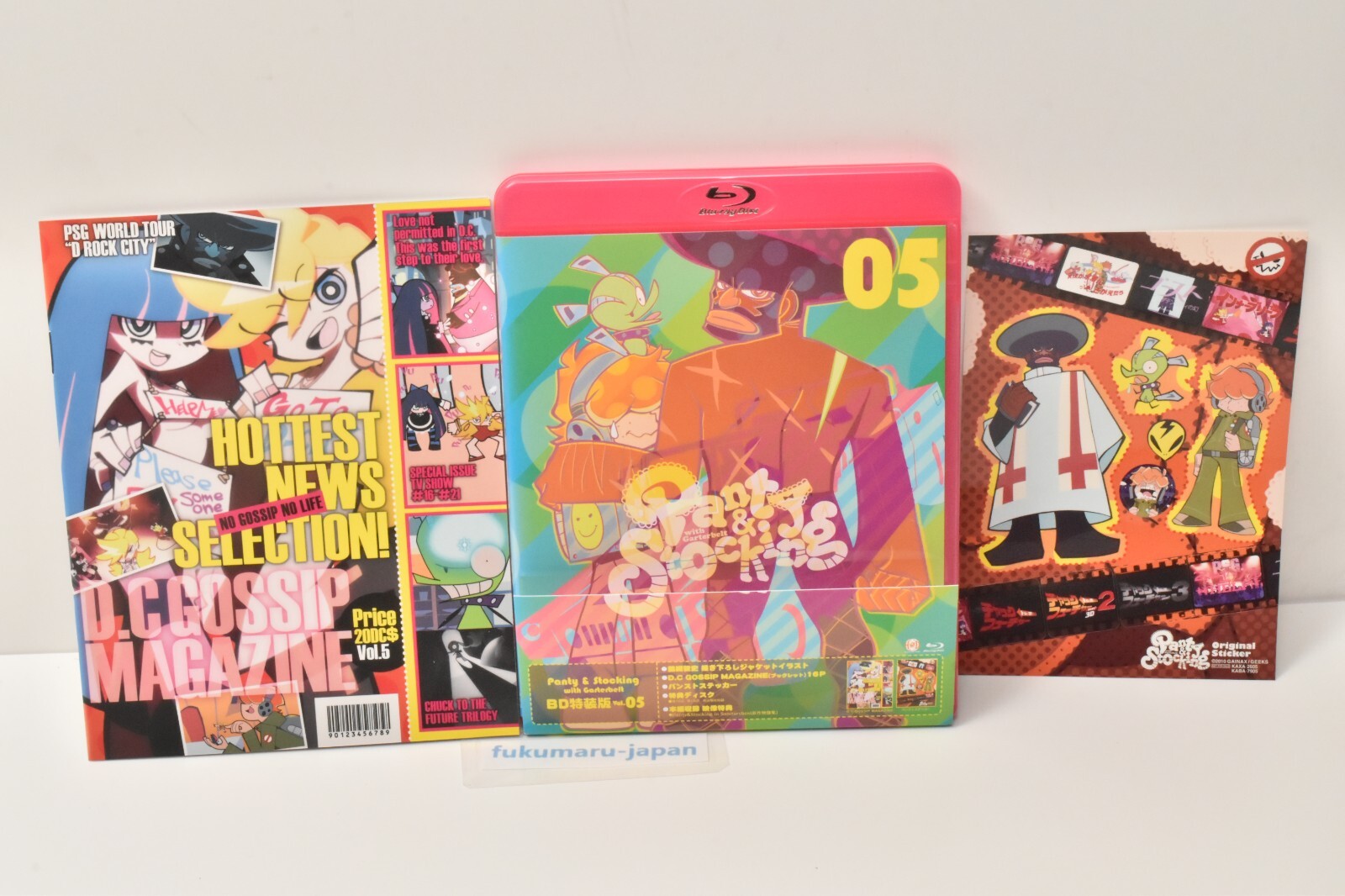 Panty&Stocking with Garterbelt 特装版 第5巻 [Blu-ray] Panty & Stocking with Garterbelt Anime Blu-ray Vol.5 LTD W