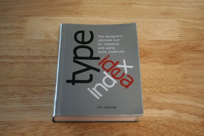 Type Idea Index Book, Graphic Design, Typography, HOW Books