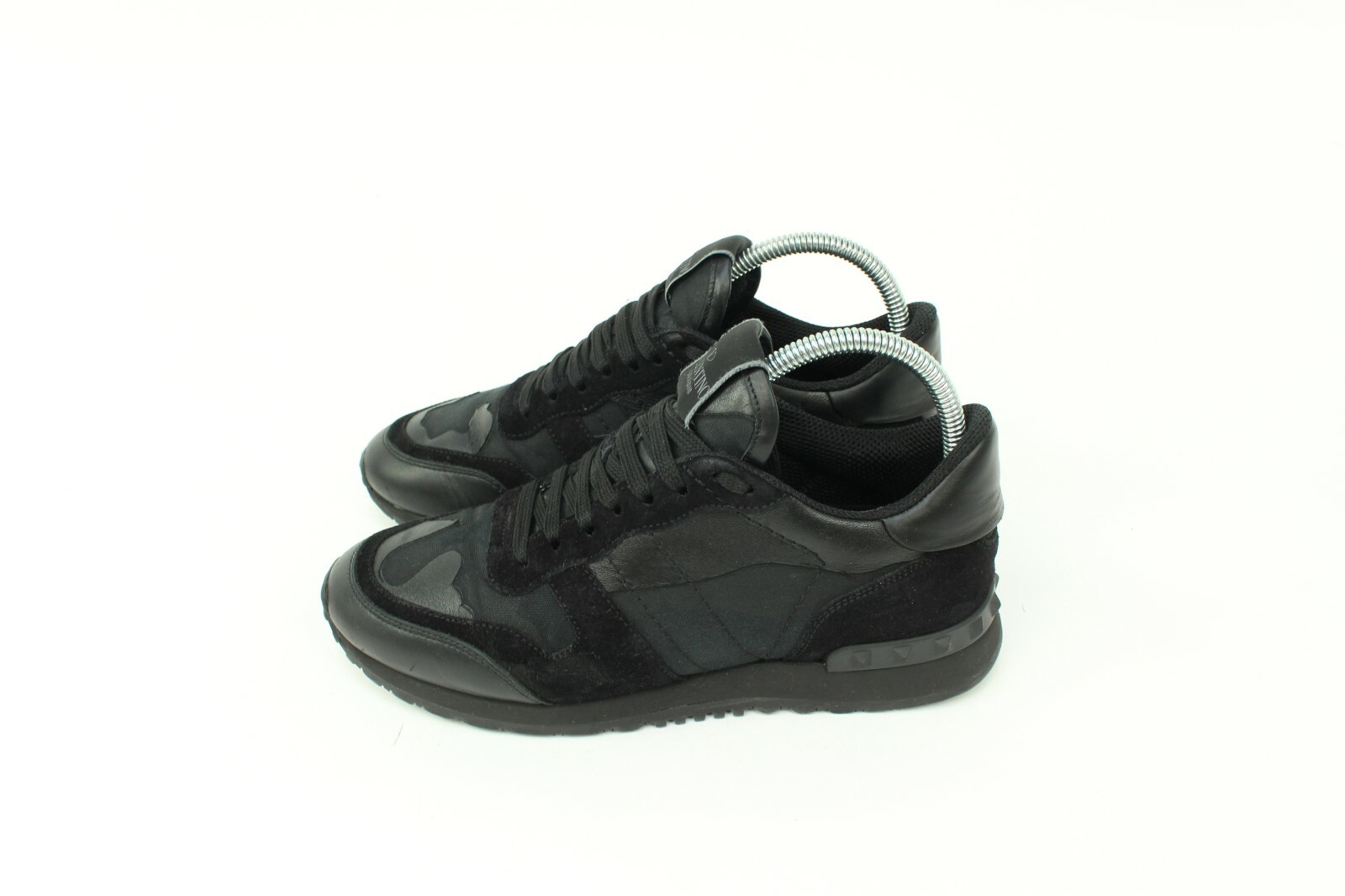 valentino black trainers womens