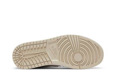 Pre-owned Jordan Air  Wmns Air  1 Mid Se 'cream Dark Chocolate' Do6699-200 In Ivory