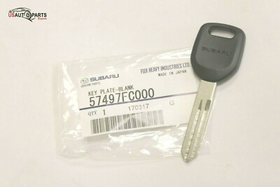 OEM Subaru Master Key Blank - Fits Impreza, Outback, Legacy, RS, GT, SVX Models