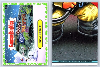 Snowpiercer Chris Evans Ed Harris Hurt Garbage Pail Kids Spoof GREEN SP Card