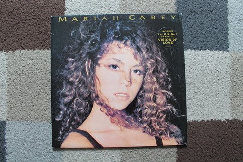 MARIAH CAREY 'Self-Titled' 12” LP Record VINYL 1990 CBS
