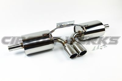 Circuit Werks Porsche Boxster 986 Catback Exhaust System Base & S Models 97-04