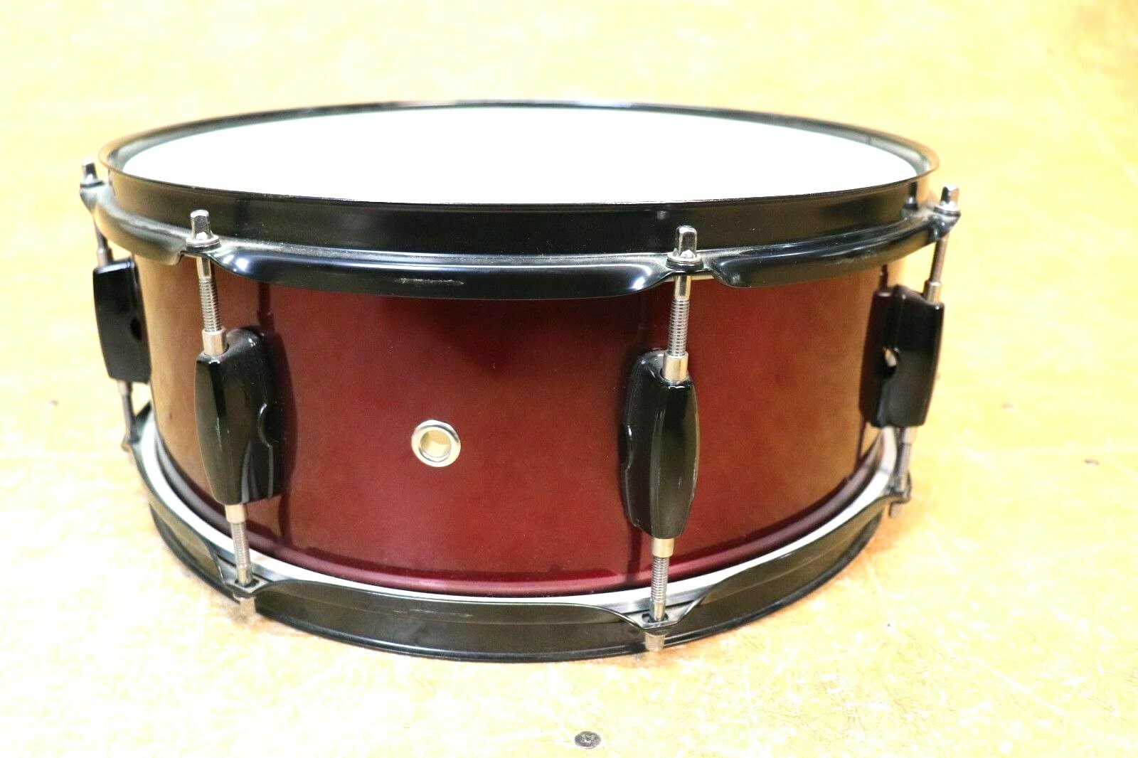 NICE Pearl 5.5x14 Forum Series Snare Drum Metallic Red/Black Floor Display Model