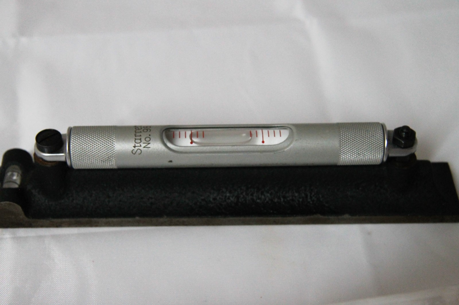 Starrett 98 Machinists Precision Level 2 Vials