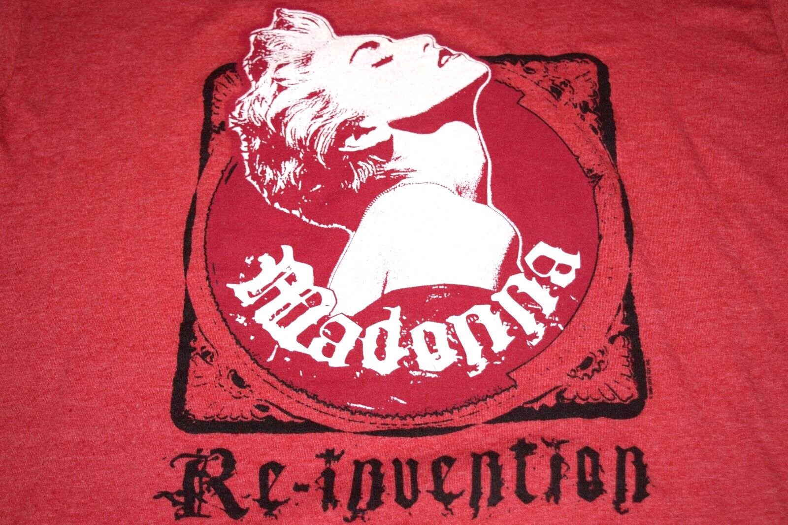 Band T-Shirt VTG Madonna 00s Re~Invention Tour Promo Shirt Band T-Shirt VTG Madonna 00s Re~Invention Tour Promo Shirt