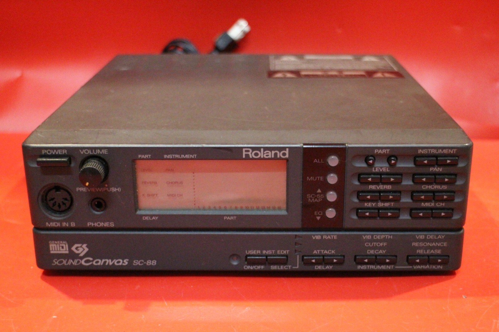 RolandのSOUND Canvas sc-88 Roland SC-88 pro SOUND Canvas General MIDI sound modules