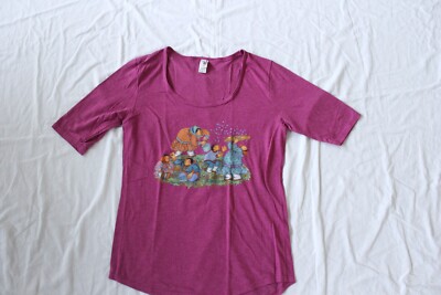 Alaska Anvil T-Shirt Gr.S/M grau mit iPrit iniut nupiat souvenir USA logo