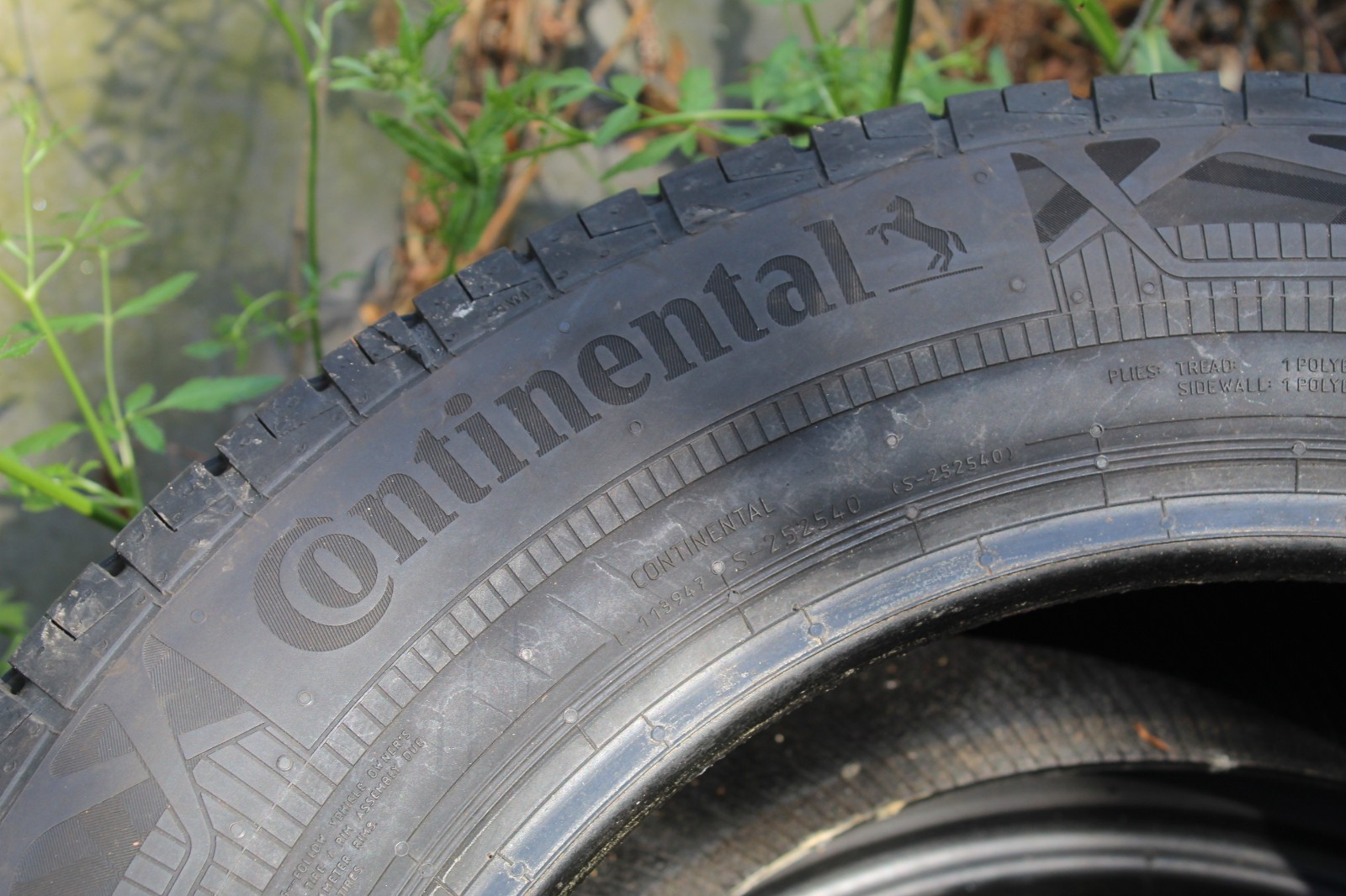 New 205 65 16C Continental, CVC Eco, 107/105T, x1 Single Tyre (F1_tyres) X24
