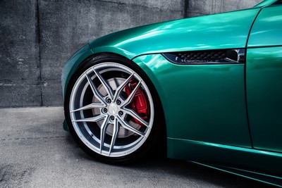 20quot FERRADA FR5 MACHINE SILVER CONCAVE WHEELS FOR AUDI B9 A4 S4 20162018