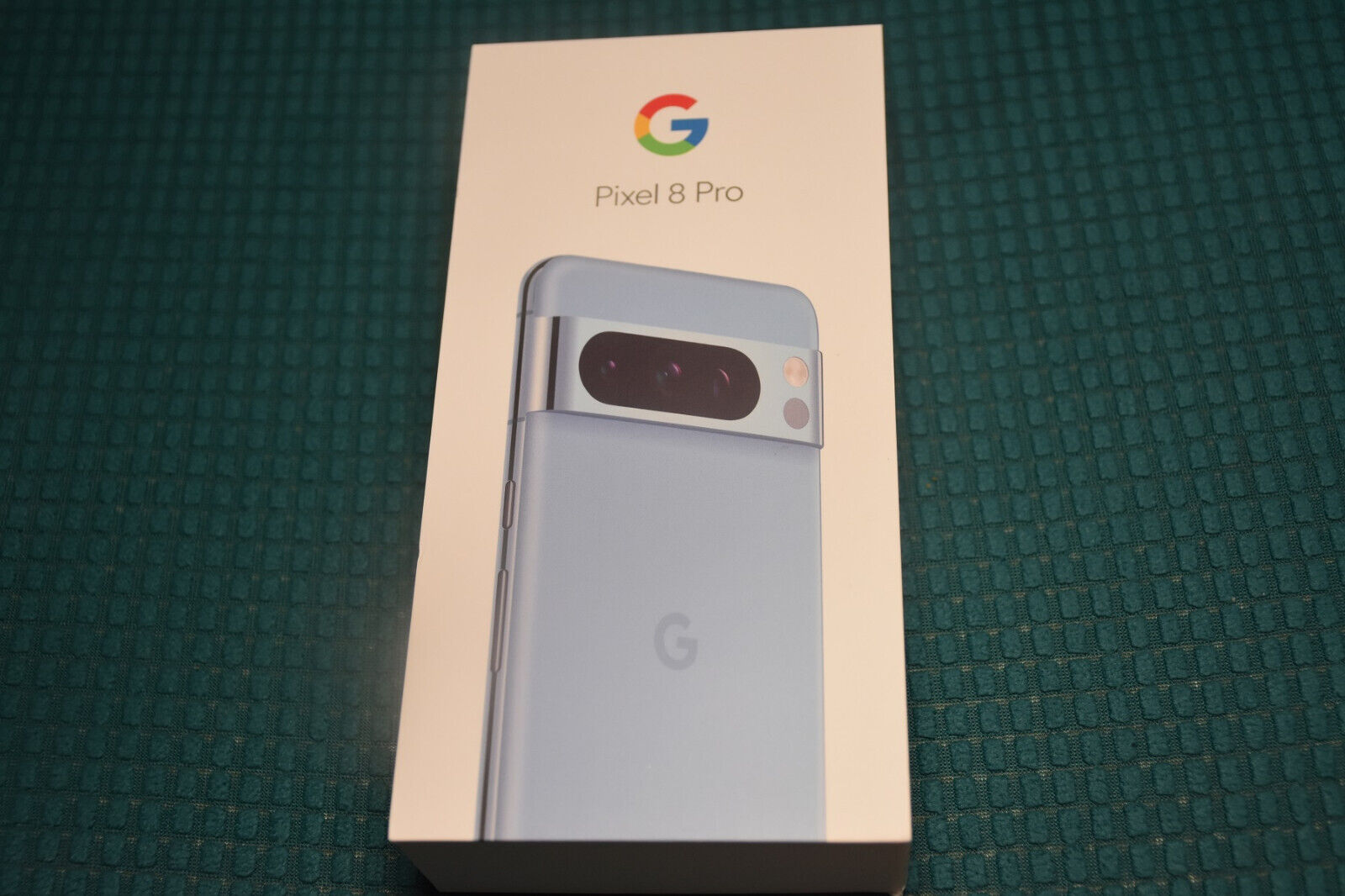 Google Pixel 8 PRO 512GB Bay- Retail Box NO PHONE ONLY BOX Google Pixel 8 PRO 512GB Bay- Retail Box NO PHONE ONLY BOX