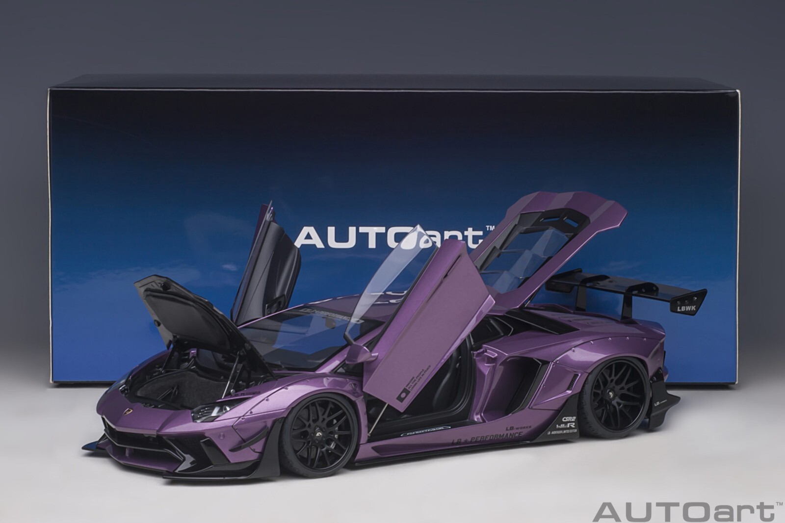 ミニカー LB-Works Lamborghini Aventador 1:18 1/18 AUTOart Liberty Walk LB-Works Lamborghini Aventador