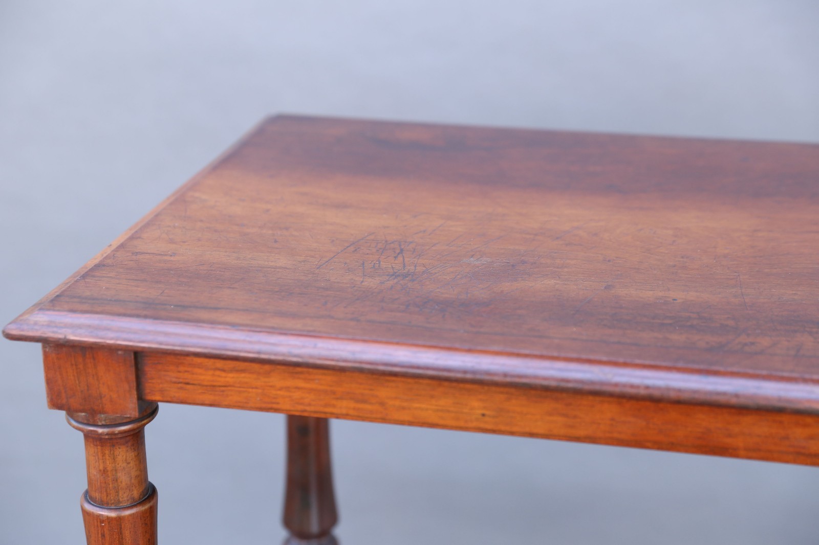 19th-C. English Rosewood Server Trolley, Butler's Dessert Buffet Sideboard