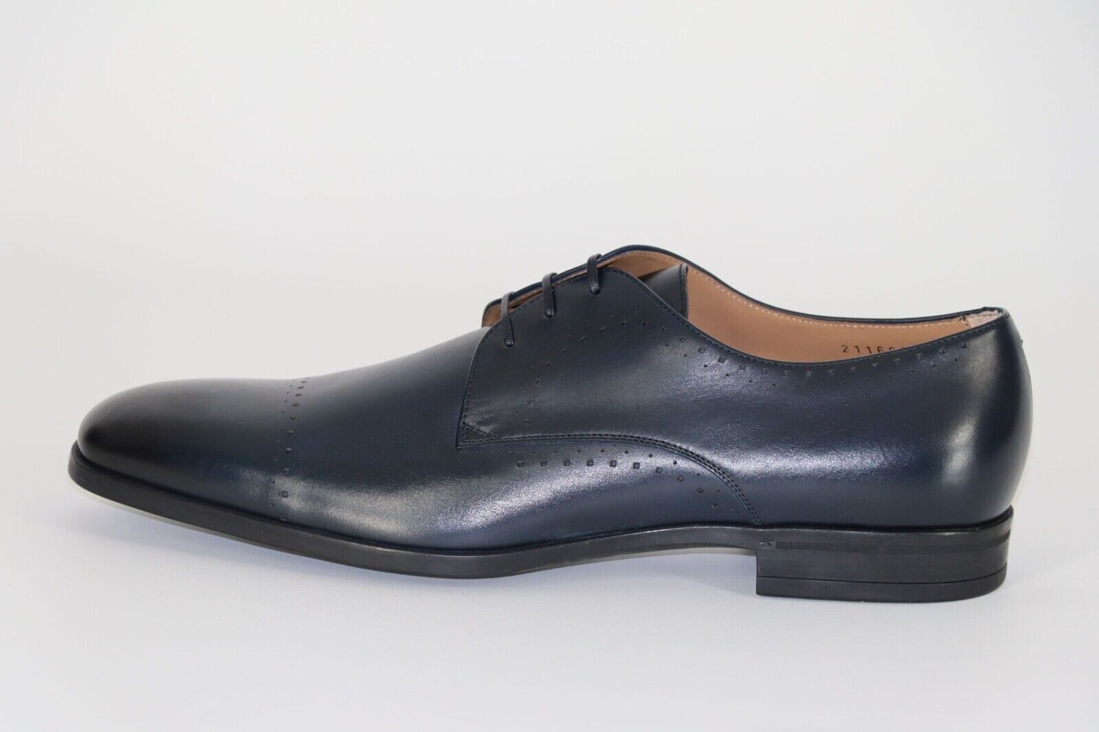 Pre-owned Hugo Boss Derbys, Mod. Kensington_derb_w21c, Size 45 / Us 12 / Uk 11, Dark Blue