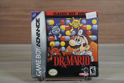 Dr. Mario Classic NES Series (Nintendo Game Boy Advance, 2004) Brand new  SEALED