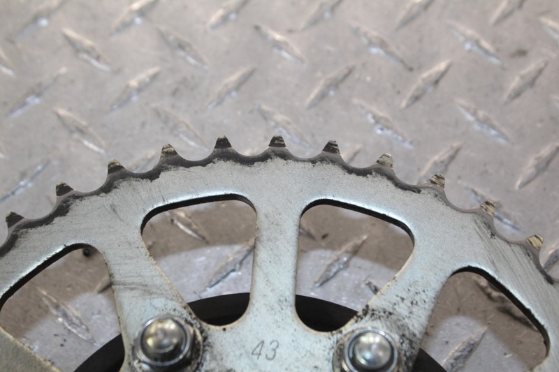 2014 KAWASAKI NINJA ZX6R ZX636E REAR BACK WHEEL DRIVE SPROCKET 43T
