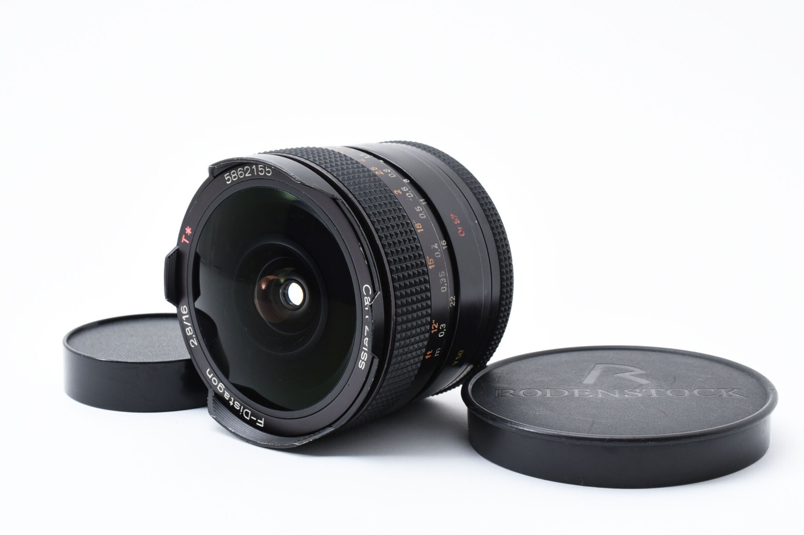 Contax F Distagon 16mm f2.8 AEG コンタックス Contax F-Distagon 16mm F/2.8 T* AEG Fisheye Lens Germany