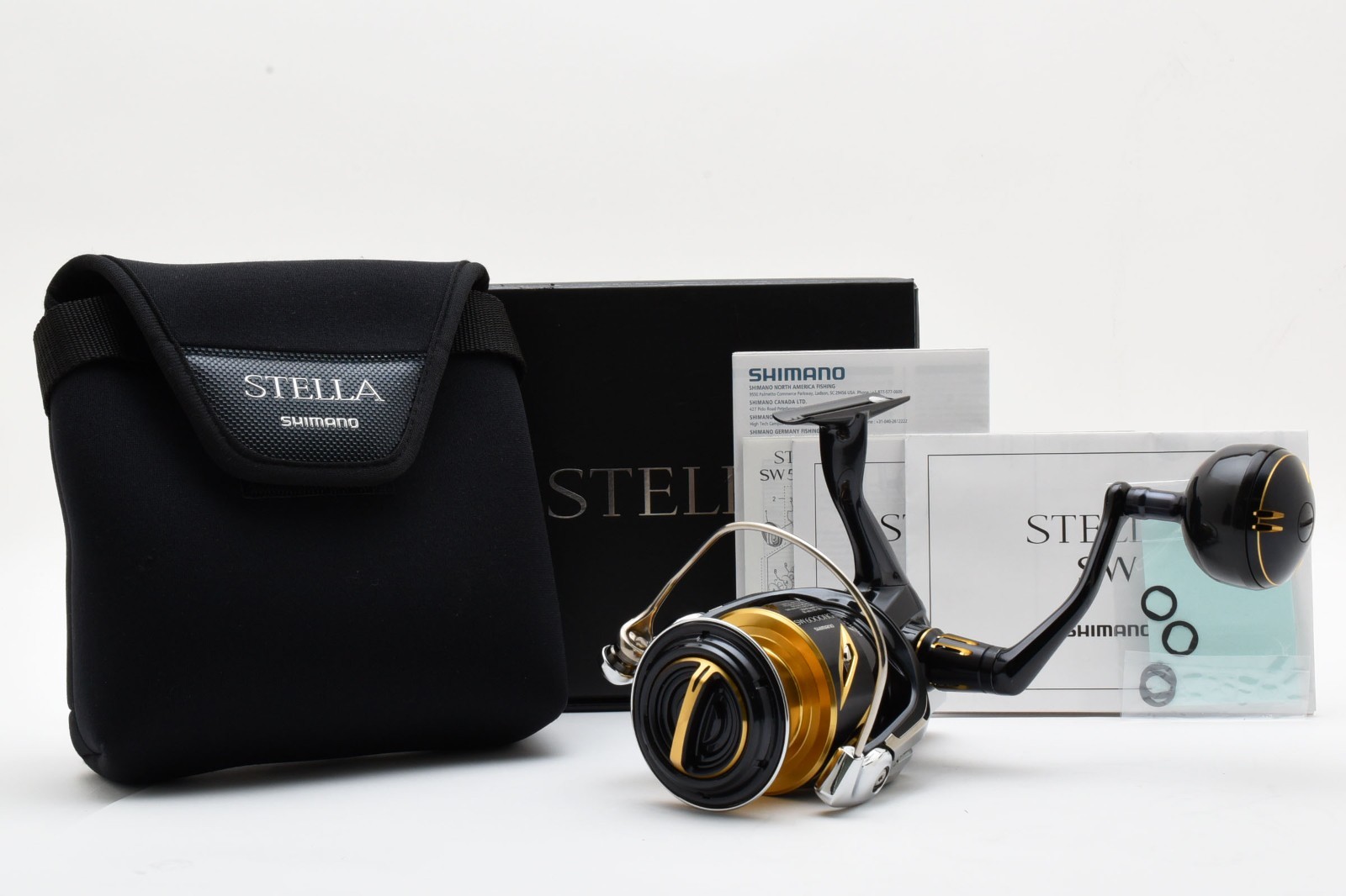 Shimano 20 Stella SW 6000HG Spinning Reel Near Mint From