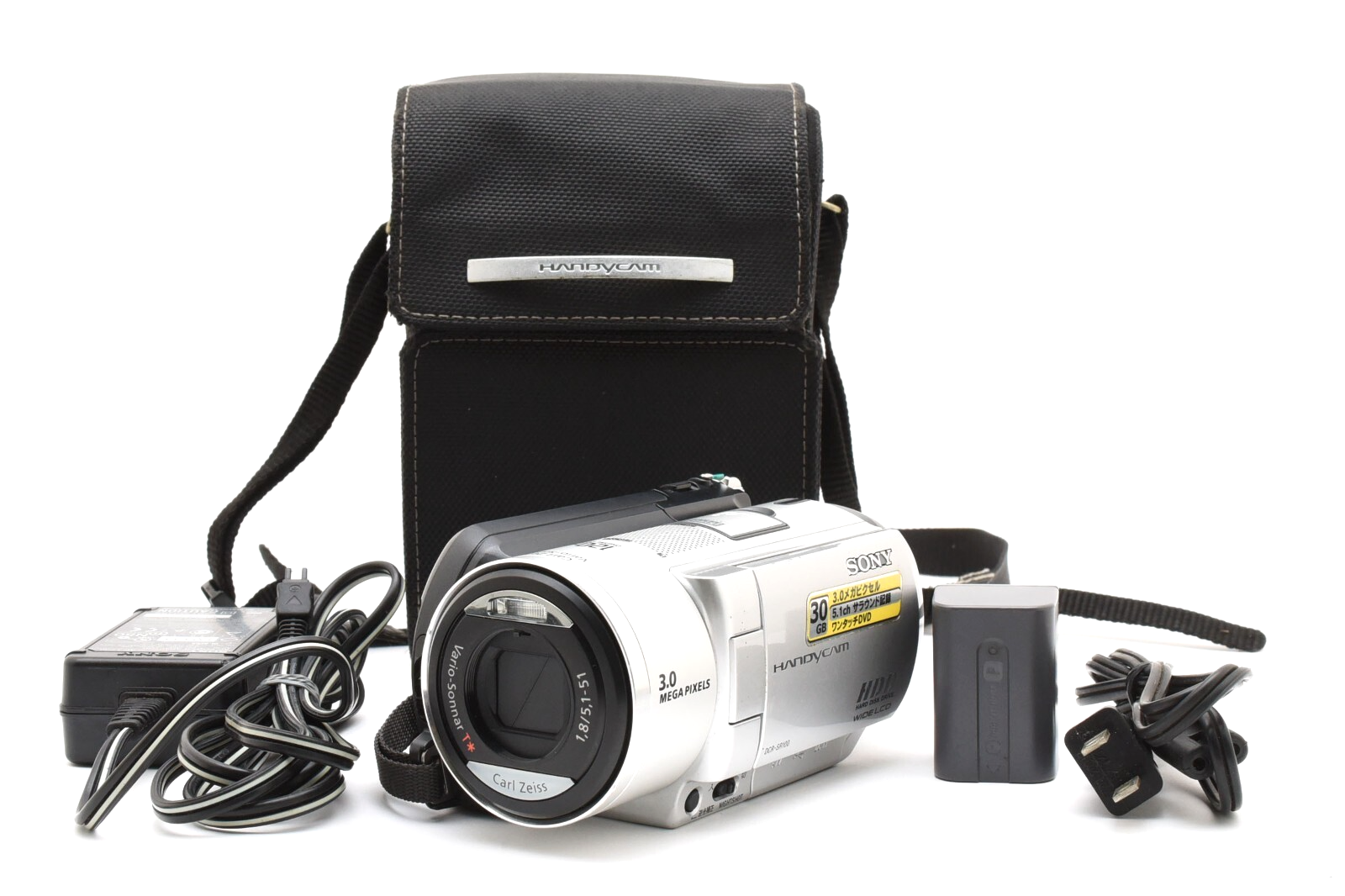 Near MINT w/Bag] Sony DCR-SR100 30GB HDD Digital Handycam