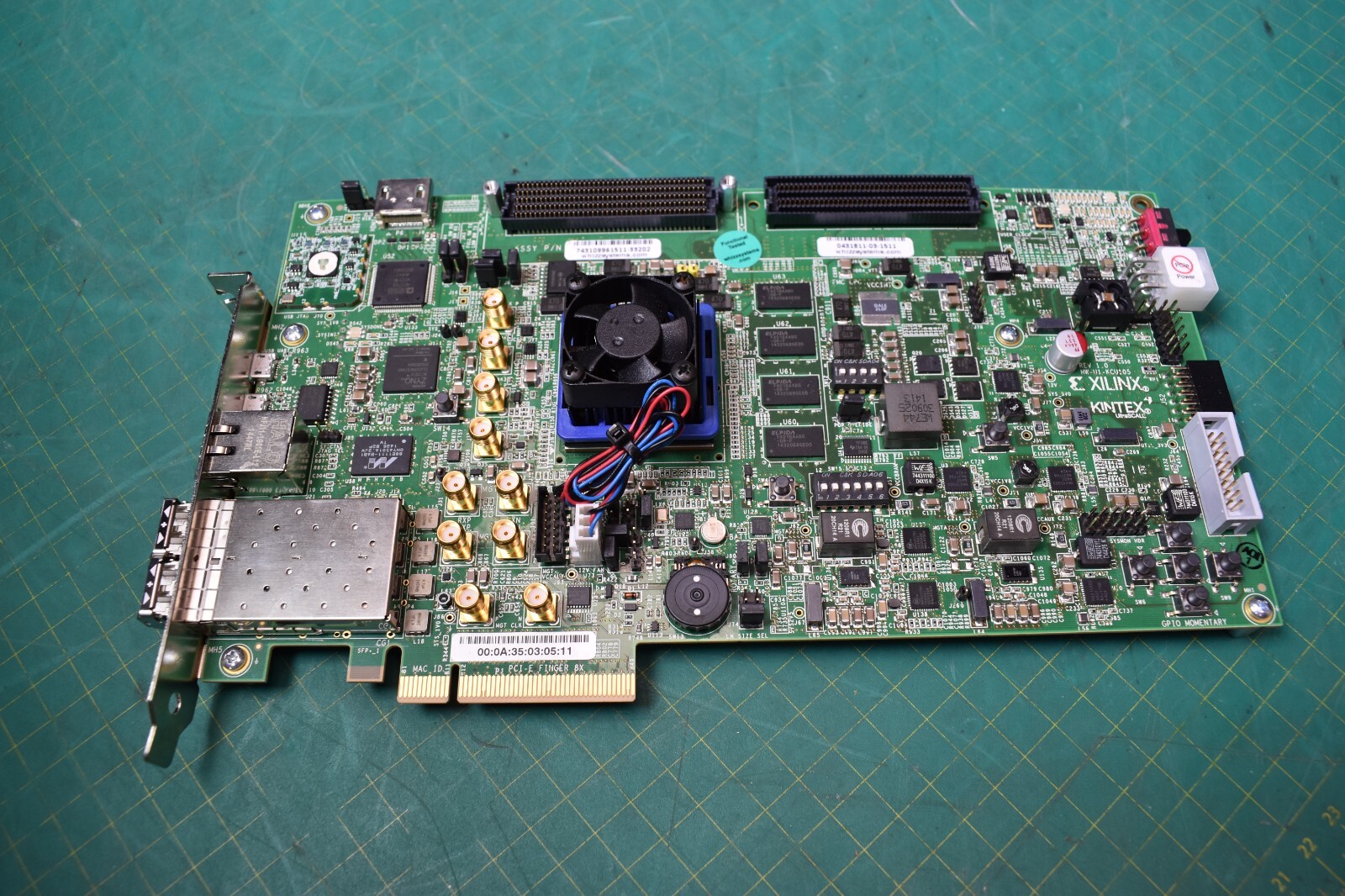 Xilinx AMD Kintex UltraScale FPGA KCU105 Evaluation Kit - EK Xilinx AMD Kintex UltraScale FPGA KCU105 Evaluation Kit - EK