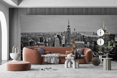 3D Empire State Building Landscape Wallpaper Wall Murals Removable Wallpaper 124