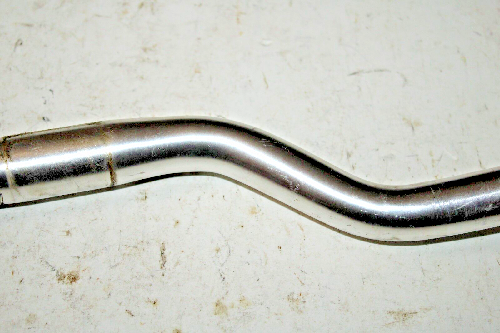 TranzX Components MTB Handlebar 25.4mm 63cm 2" Riser Bar Silver Fast USA Shipper