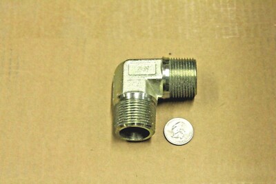 5500-16-16   1 inch MNPT 90 degree elbow Hydraulic fitting