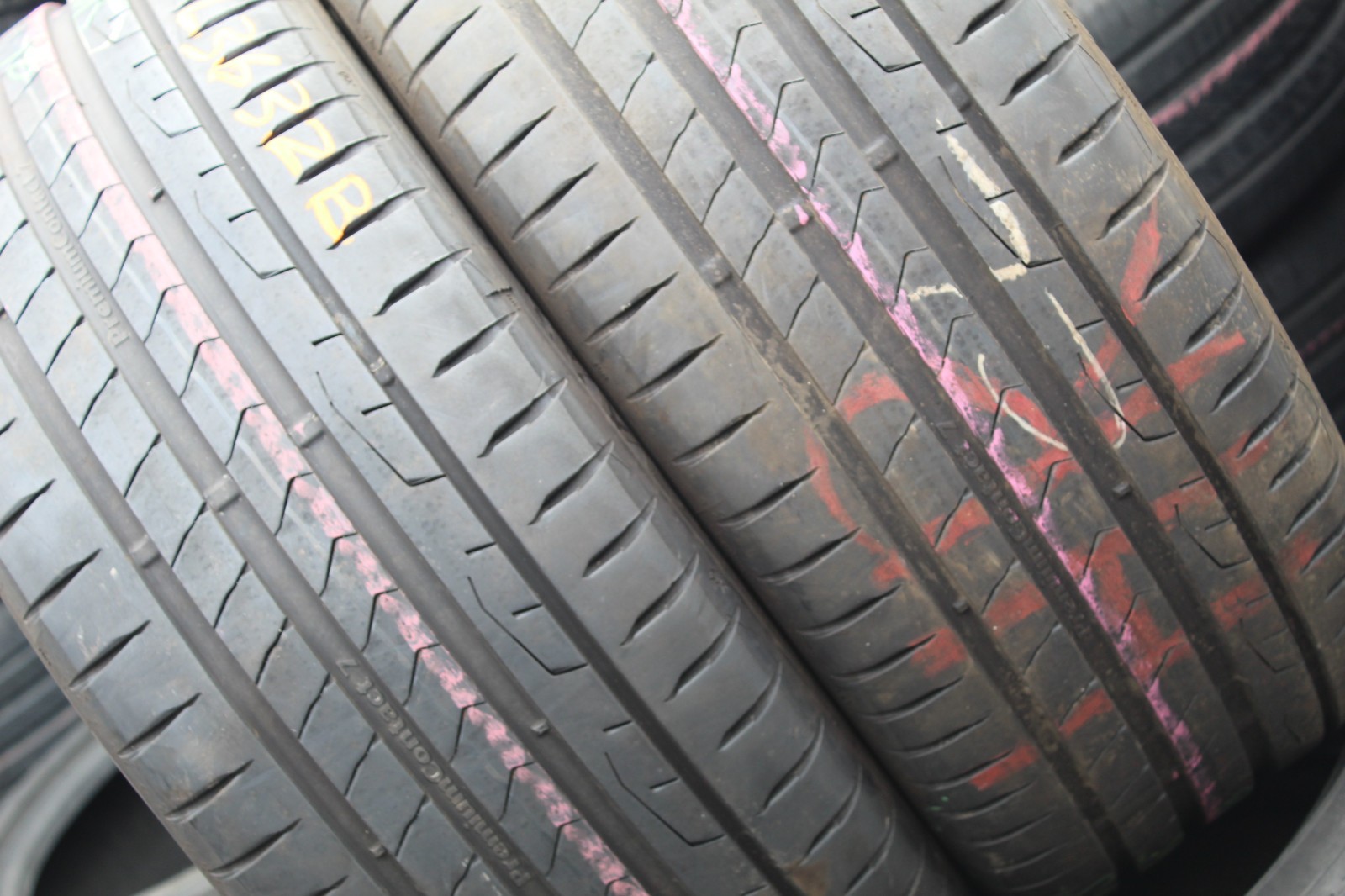 245 45 18 Continental, PC 7, XL, EV, 100Y, x2 A Pair 6.7mm (F1_tyres) L3632