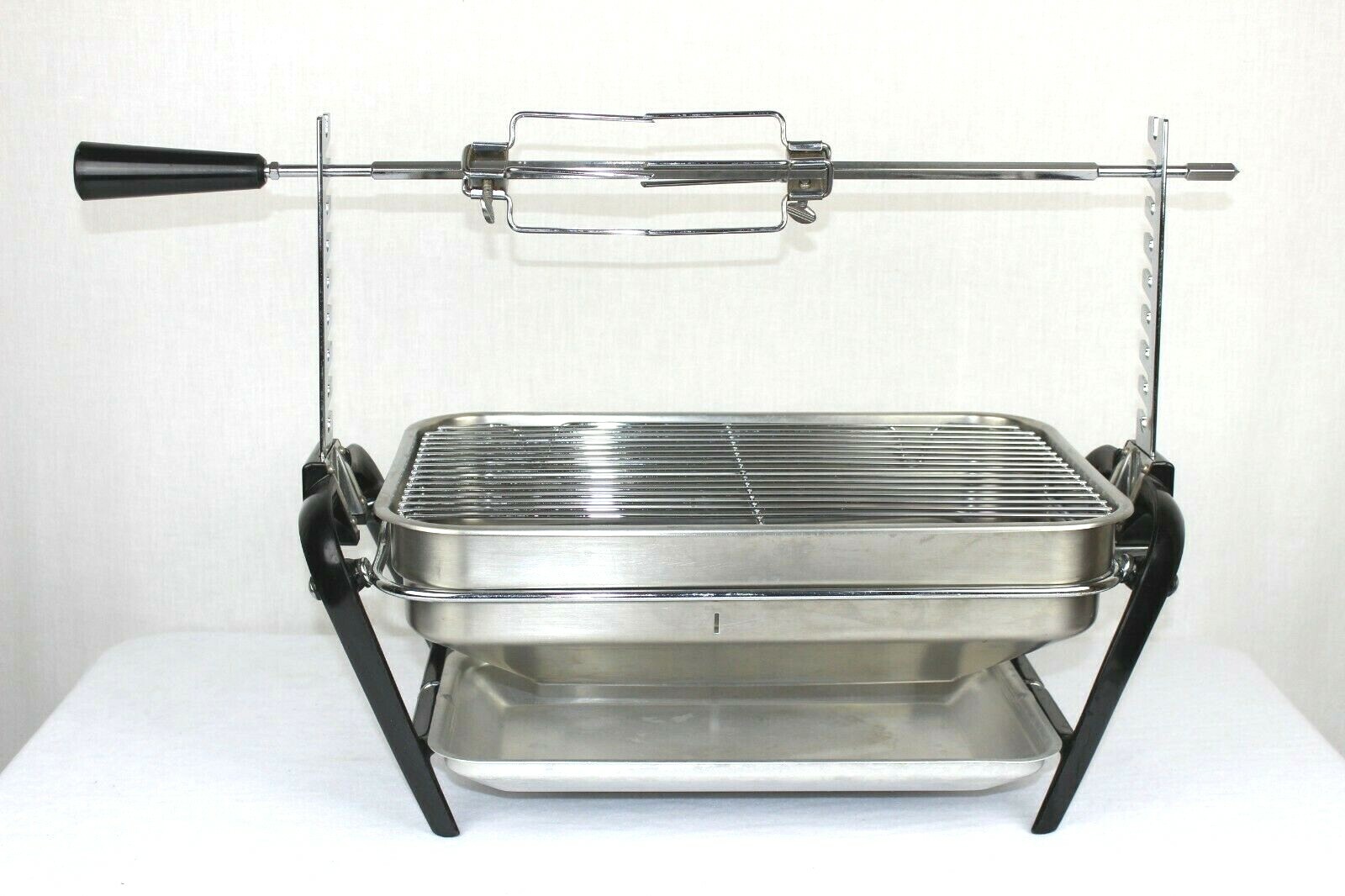 FARBERWARE Open Hearth Electric Rotisserie Complete Clean Model 455ND w/Basket