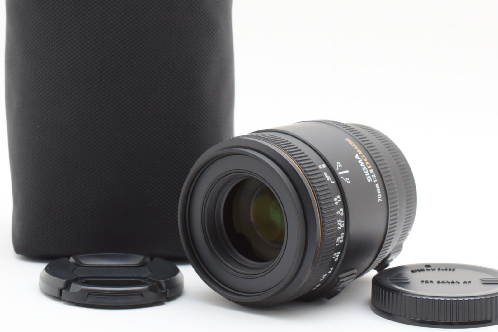 Sigma EX AF 70mm F/2.8 DG MACRO for Canon [Exc+++] w/Case