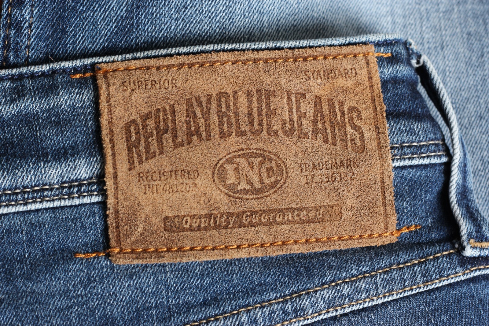 REPLAY ANBASS Jeans Men Size W31 L34 Slim Fit Stretch Zip REPLAY ANBASS Jeans Men Size W31 L34 Slim Fit Stretch Zip