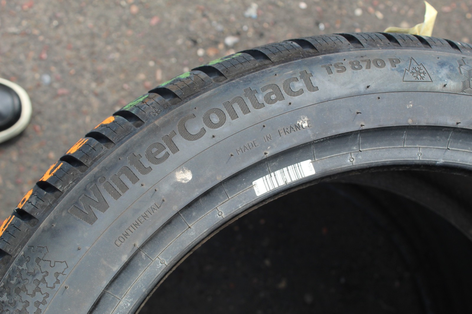New 245 45 18 Continental, Winter, M+S, XL 100V, x1 Single Tyre (F1_tyres) L3707