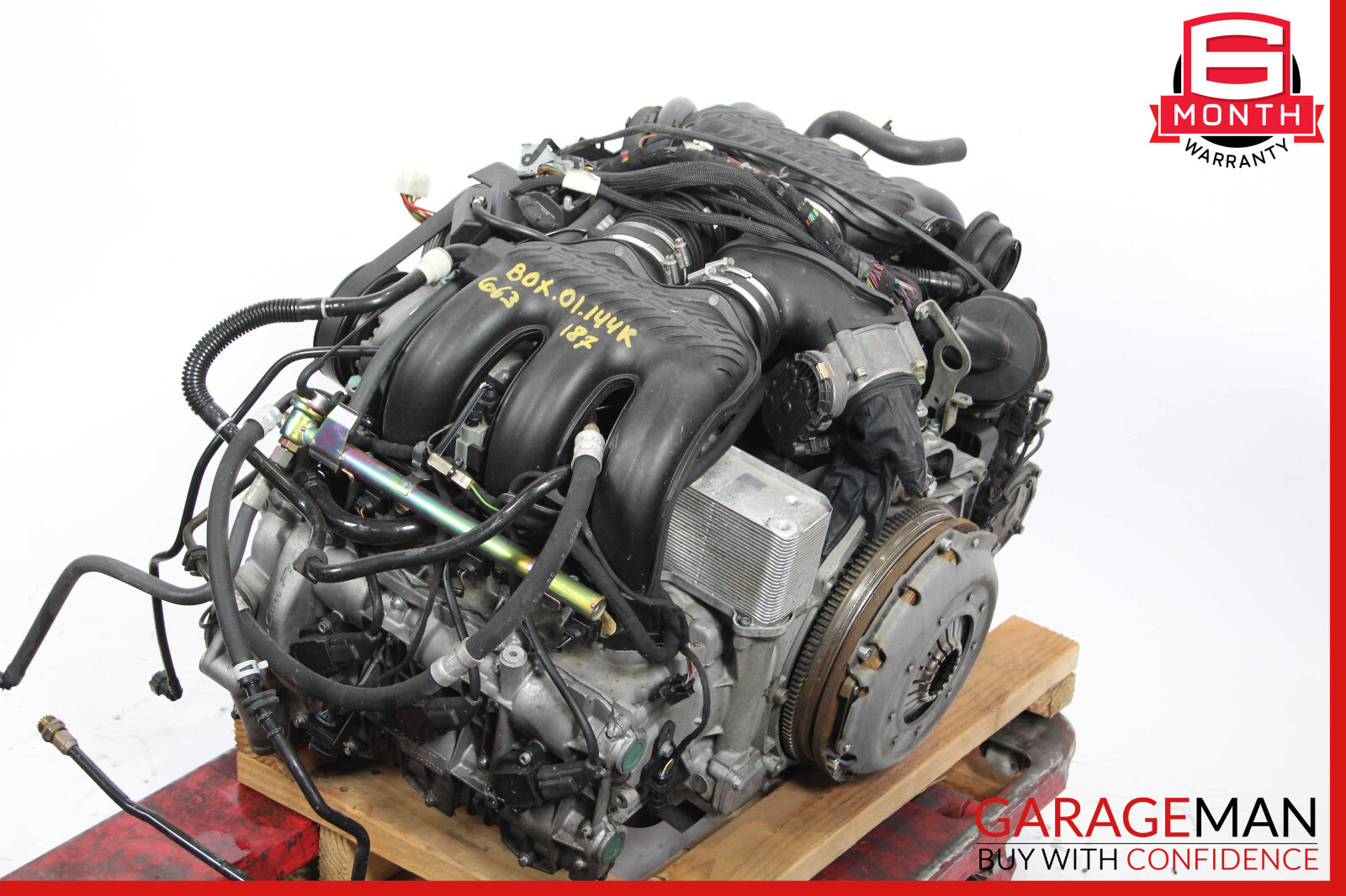 00-02 Porsche Boxster S 986 3.2L Engine Motor Block Assembly 00-02 Porsche Boxster S 986 3.2L Engine Motor Block Assembly