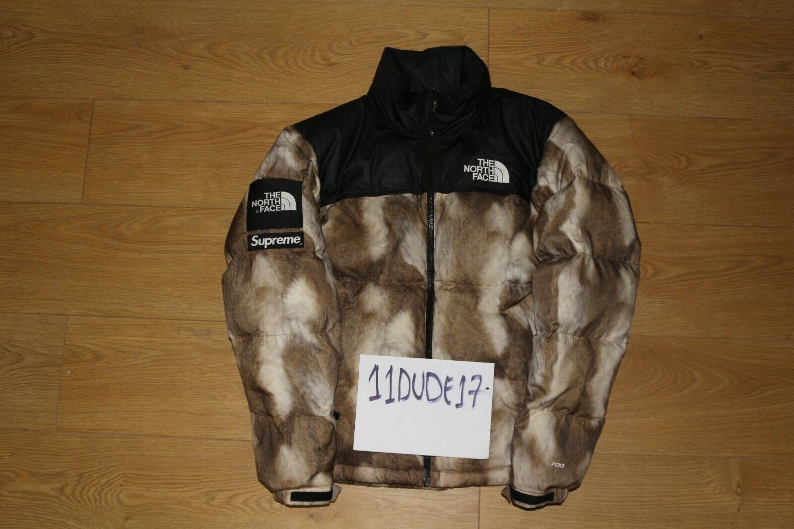 SUPREME x TNF FUR PRINT NUPTSE DOWN JACKET 13FW SMALL | eBay SUPREME x TNF FUR PRINT NUPTSE DOWN JACKET 13FW SMALL | eBay