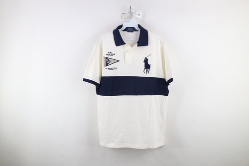 Vintage Ralph Lauren Mens Large Big Pony RL Marine Tour