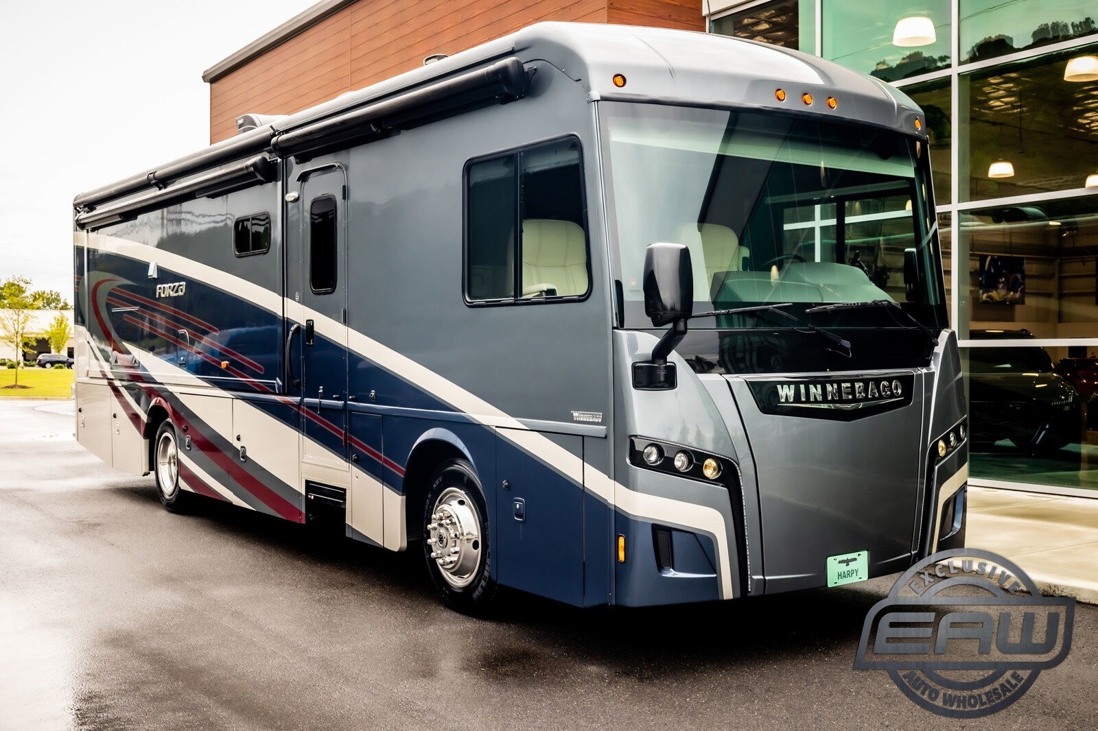 2019 Winnebago Forza 34t Wkl34t 22127 Miles Blue 340hp Cummins Isb 6.7l Automat Used Winnebago