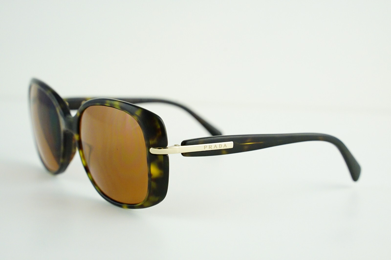 FRAMES! PRADA SPR-08O 57-17-130 Tortoise Brown 2AU-6S1