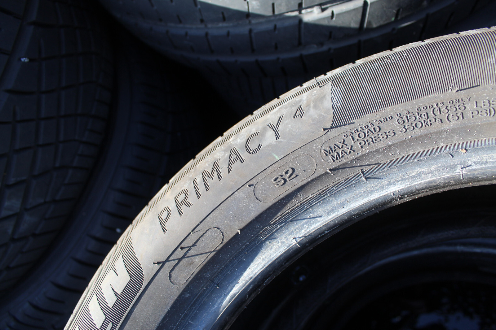 205 55 16 Michelin, Primacy 4, 91H, x2 A Pair 5.5mm (F1_tyres) FO L3047