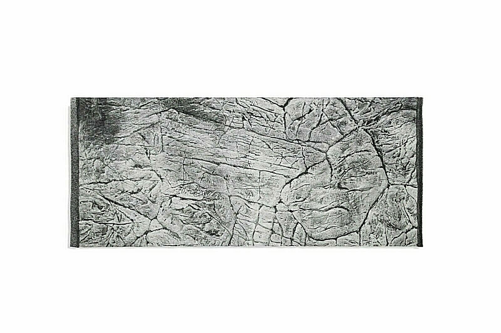 Aquarium Rückwand Flach 3D Felsen Grau  Struktur Rückwand Aquarium Terrarien
