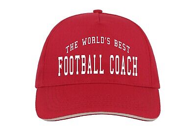 World's Best Football Coach Baseball Hat Cap Gift Birthday Sport Player