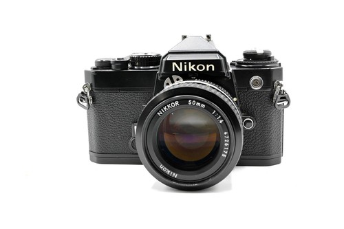 ニコン FE Ai50F1.4 NIKON FE ブラック【レンズをai nikkor 50mm f1.4に変更