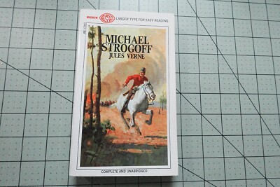 MICHAEL STROGOFF BY JULES VERNE 1968  VINTAGE LANCER BOOKS HISTORICAL FICTION