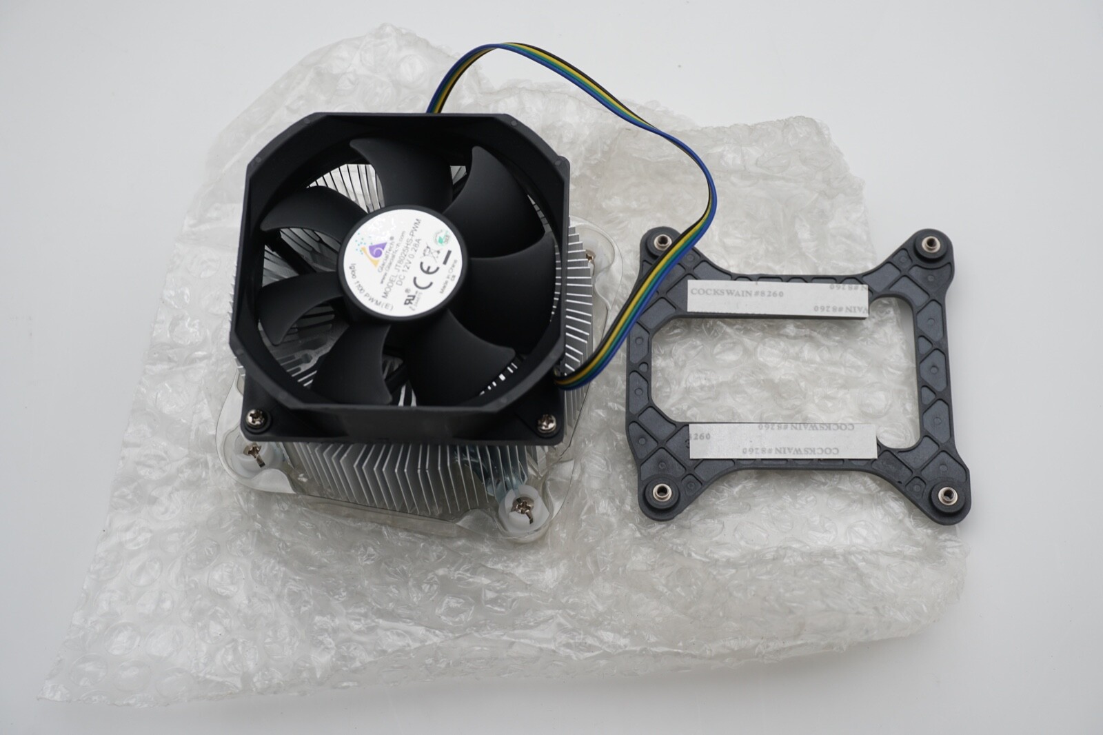 GLACIALTECH JT8025HS-PWM DC 12V 0.28A Heatsink Fan Igloo 1100 PWM(E)の ...