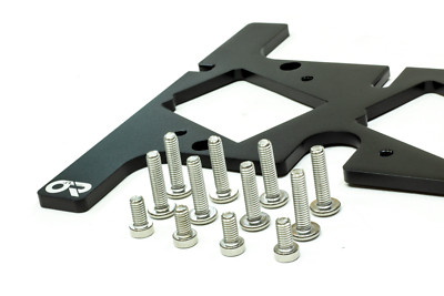 OHM Racing IGN-1A Coil Mounting CNC Plate EVO 4-9 & Combos:Ignition Wire/Haltech