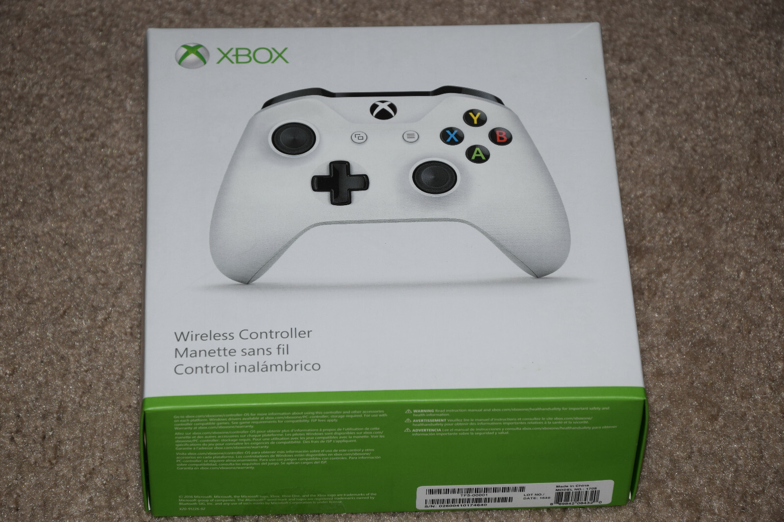 Microsoft Xbox One Wireless Bluetooth Controller Gamepad