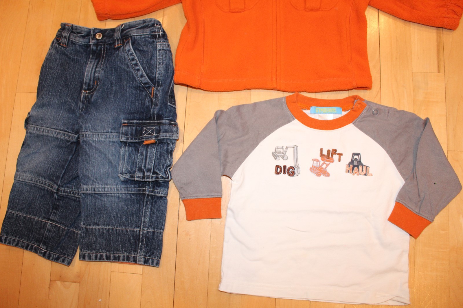 Lot of 10 Boys Fall Winter Sweater Hoodie Jeans Hat Size 12-18 Gymboree Fox