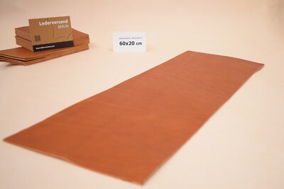 Vegetabil geg. Taschenleder Sattlerleder Rindsleder natur-braun 2 mm #don20S